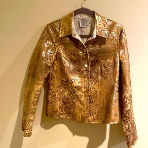 Gold Worth short Jacket size 12